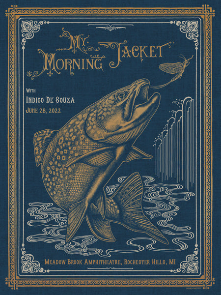 My Morning Jacket at Rochester Hills - Blue