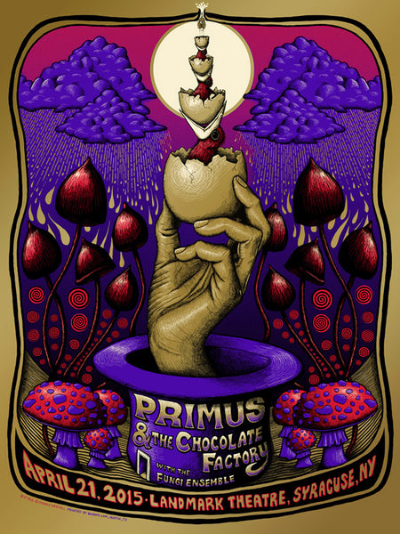 Primus at Syracuse, NY - GOLD/RED VARIANT - SOLD OUT