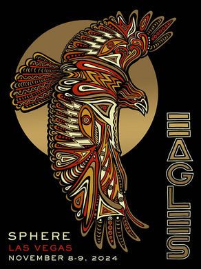 Eagles at Sphere, Las Vegas,  November 8-9 eagle  poster - Regular edition