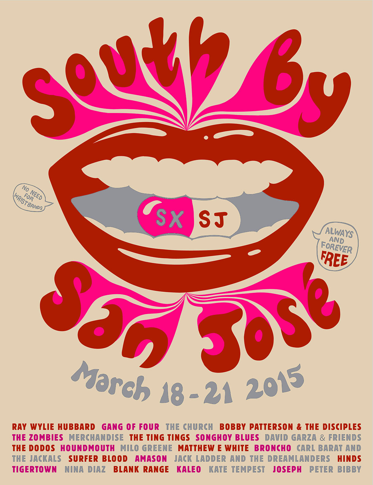 South by San José 2015