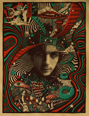Syd Barrett- Gold 'mini print'