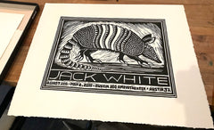Jack White Armadillo print