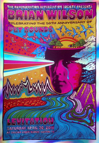 Brian Wilson at Levitation Festival 2016 - Foil variant - SOLD OUT