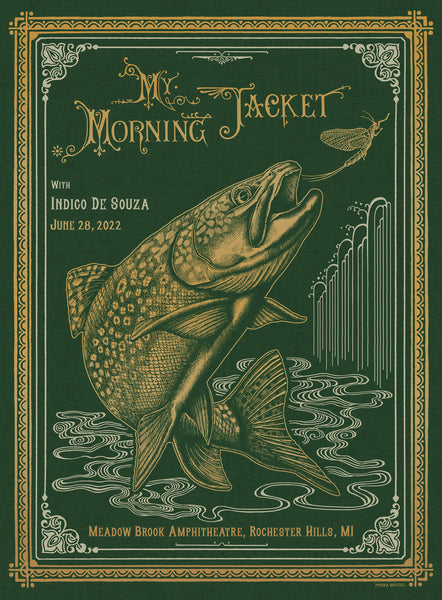 My Morning Jacket at Rochester Hills - Green