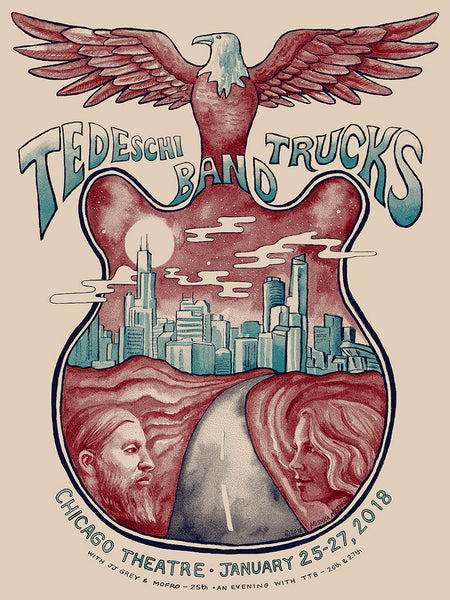 Tedeschi Trucks Band at Chicago Theatre poster