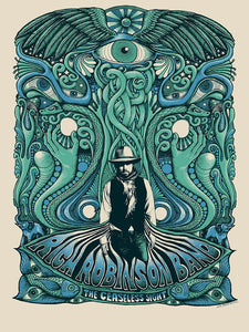 Rich Robinson Tour Poster - Blue/Green