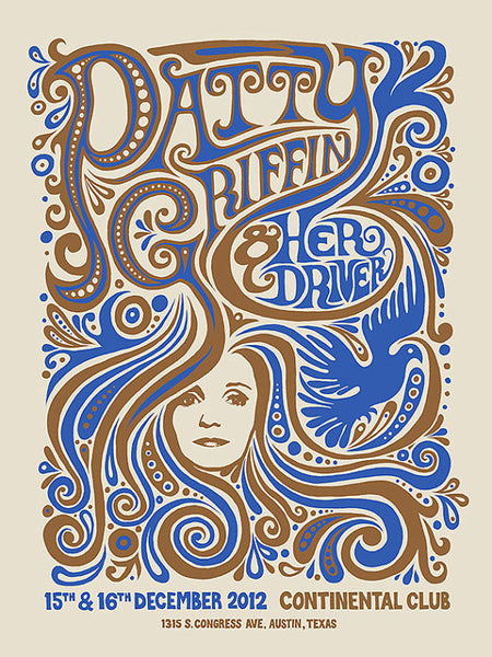 Patty Griffin at Continental Club (Blue Variant)  SOLD OUT
