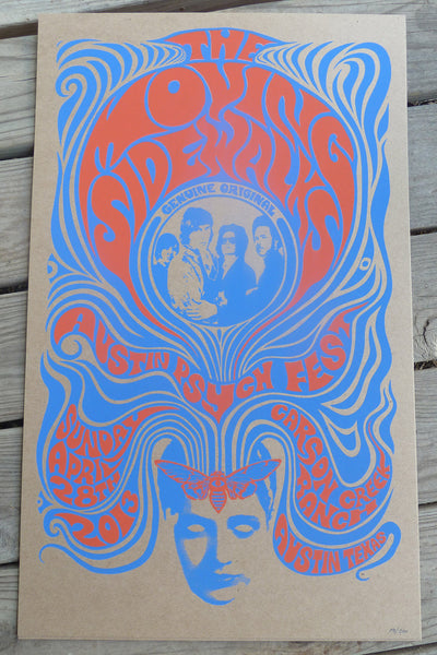 The Moving Sidewalks at Psych Fest (blue variant)