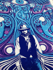 Rich Robinson Tour Poster - Blue/Purple