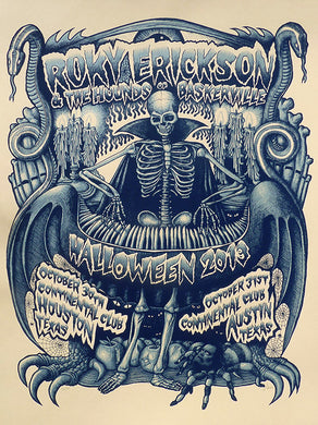 Roky Erickson Halloween 2013 (metallic blue variant)