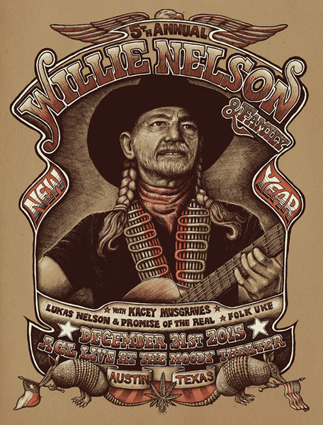 Willie Nelson - NYE at ACL Moody Theater, Austin