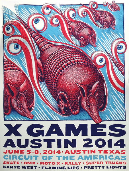 X Games Dillo Poster SOLD OUT